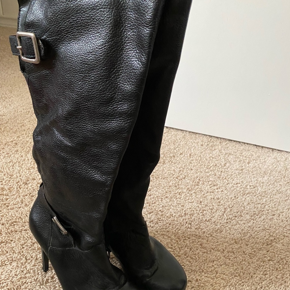 CATHY JEAN // leather heel boots - Picture 2 of 7